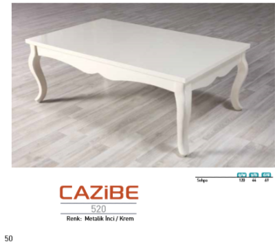 <font color= "navy" > Table basse Cazibe </font>